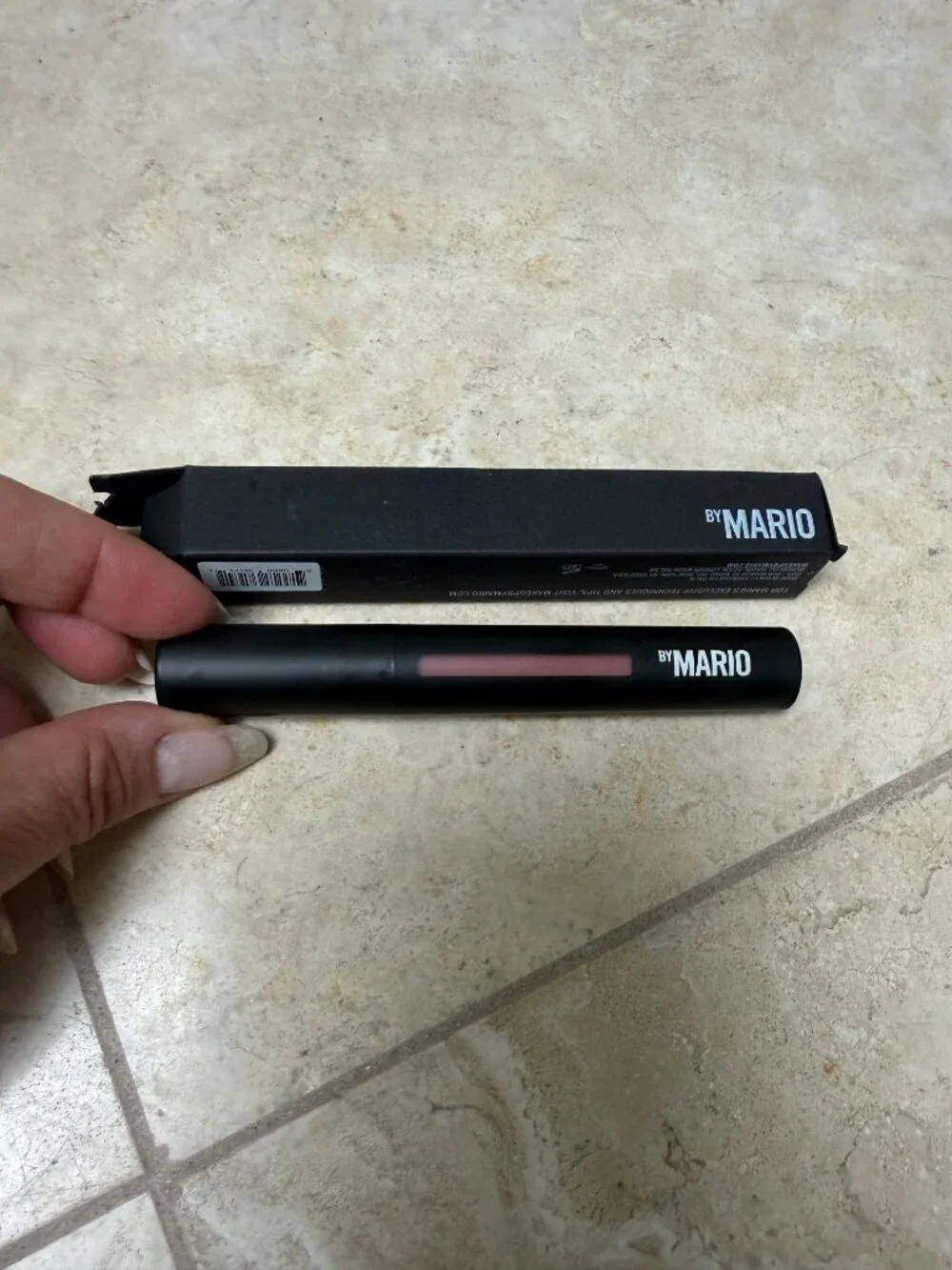 Makeup by Mario Ultra Suede® Cozy Lip Crème in Almost Bare